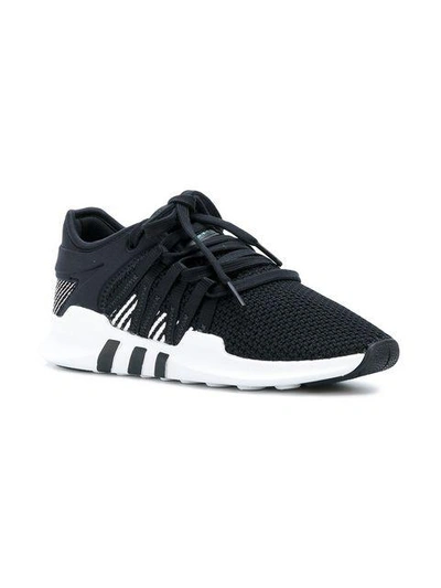 Shop Adidas Originals Eqt Support Adv Sneakers In Black