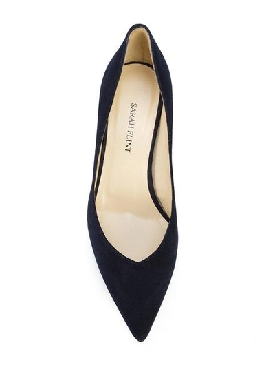 Shop Sarah Flint Emma Pumps In Blue