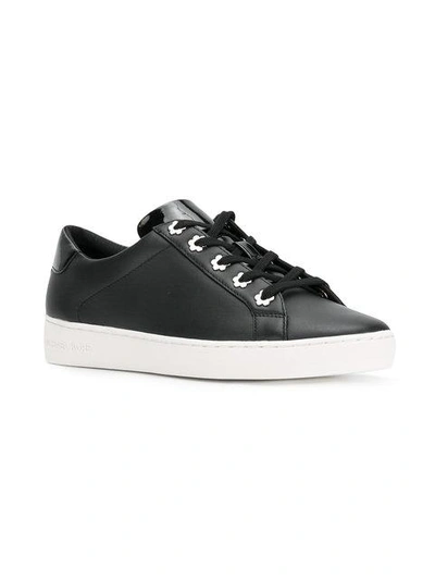 Shop Michael Michael Kors Irving Sneakers - Black