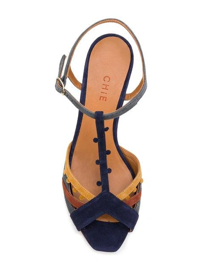 Shop Chie Mihara Kenya Sandals - Blue
