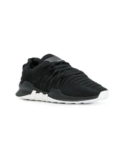 Shop Adidas Originals Adidas Eqt Racing Adv Primeknit Sneakers - Black