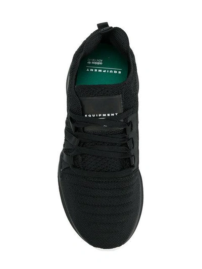 Shop Adidas Originals Adidas Eqt Racing Adv Primeknit Sneakers - Black
