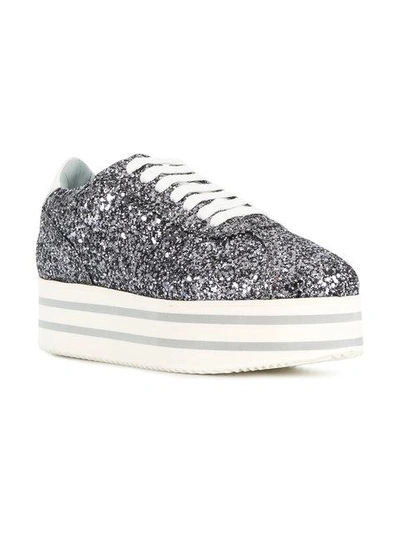 Shop Chiara Ferragni Chiara Suite Sneakers In Metallic