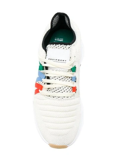 Shop Adidas Originals Adidas Eqt Adv Racing Sneakers - Neutrals