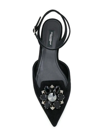 Shop Dolce & Gabbana Bellucci Ballerina Shoes