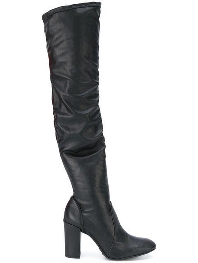 Shop Schutz Knee Length Boots - Black