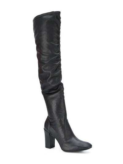 Shop Schutz Knee Length Boots - Black