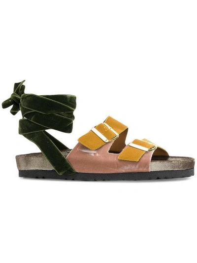 Shop Gia Couture Ankle Tie Sandals