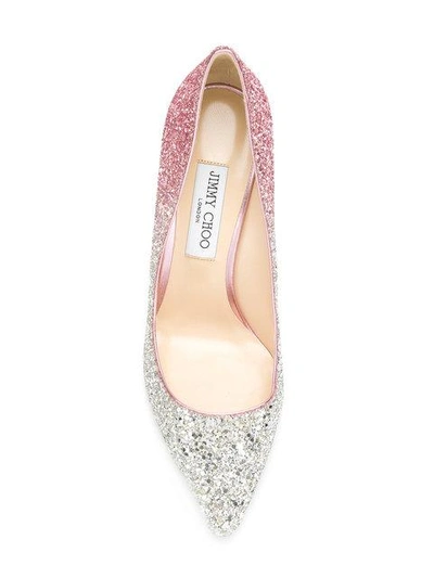 Shop Jimmy Choo Decollete Pumps In Pink