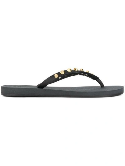 Shop Giuseppe Zanotti Studded Flip Flops