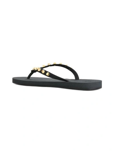 Shop Giuseppe Zanotti Studded Flip Flops