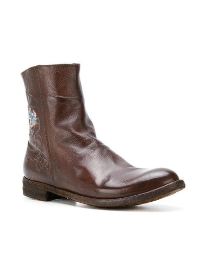 Shop Officine Creative Lexikon Boots In Brown