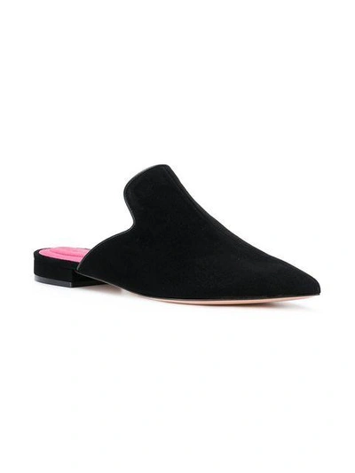 Shop Oscar Tiye Pointed Toe Slippers