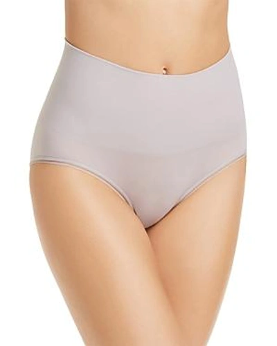 Shop Yummie Ultralight Seamless Briefs In Gull Gray