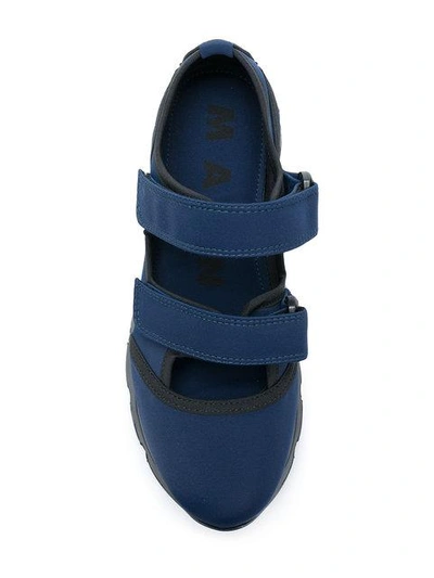 Shop Marni Bimba Sneakers In Blue