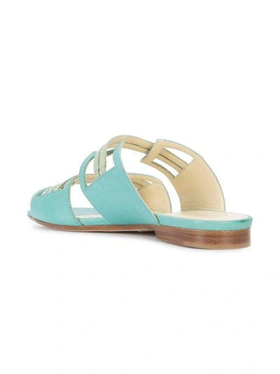 Shop Sarah Flint Bailey Sandals - Blue