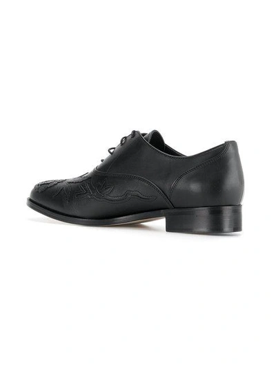 Shop Y's Embroidered Front Brogues