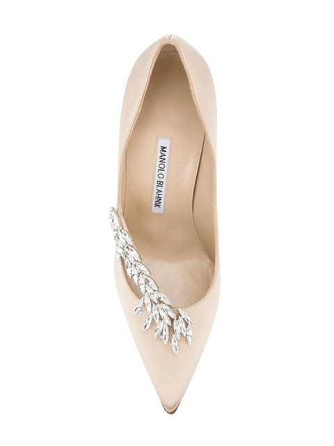 manolo blahnik nadira champagne