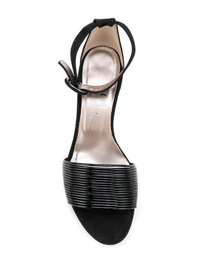 Shop Agl Attilio Giusti Leombruni Ankle Strap Sandals In Black