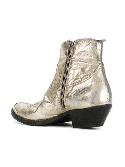 Shop Golden Goose Young Boots In Metallic