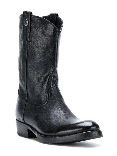 Shop Alberto Fasciani Calipso Boots In Black