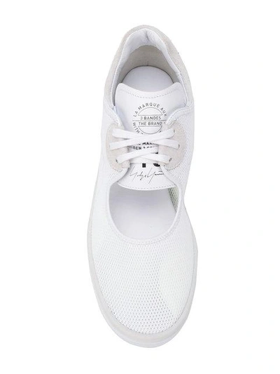 Shop Y-3 Wedge Stan Sneakers - White