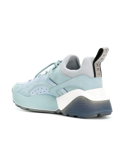 Shop Stella Mccartney Eclypse Sneakers In Blue