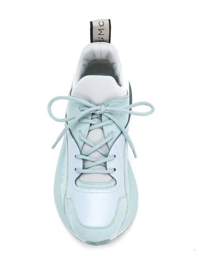 Shop Stella Mccartney Eclypse Sneakers In Blue