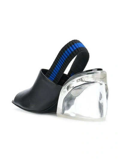 Shop 3.1 Phillip Lim / フィリップ リム Plexi Heel Slingback Sandals In Black