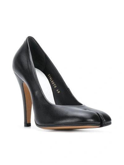 Shop Maison Margiela Tabi Split Toe Pumps In Black