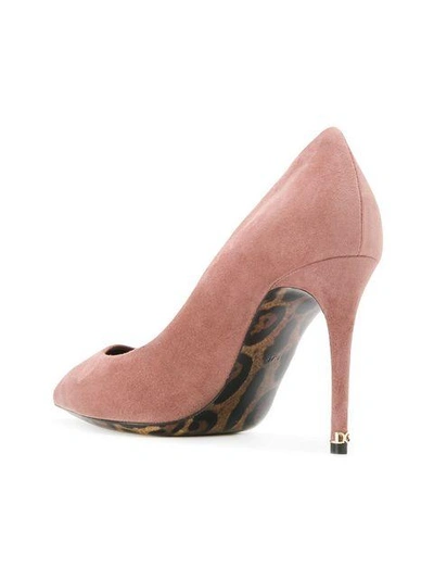 Shop Dolce & Gabbana Kate Pumps In Pink