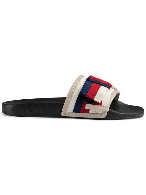 gucci bow tie slides