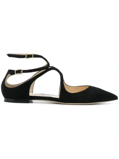 Shop Jimmy Choo Lancer Sandals In Black