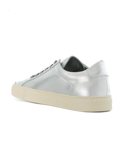Shop Common Projects Achilles Retro Sneakers In Metallic