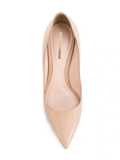 Shop Nicholas Kirkwood Mira Pearl Pumps In Neutrals