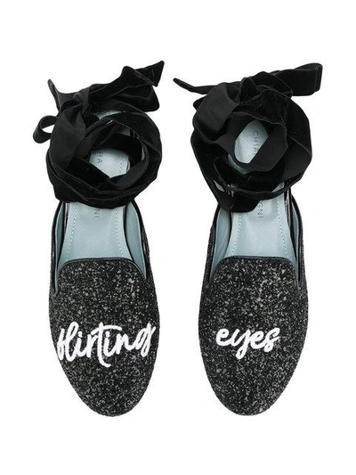 Shop Chiara Ferragni Chiara Suite Mules - Black