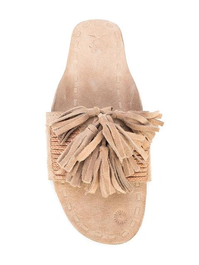 Shop Figue Noona Tasseled Sandals