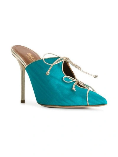 Shop Malone Souliers Victoria Mules - Green