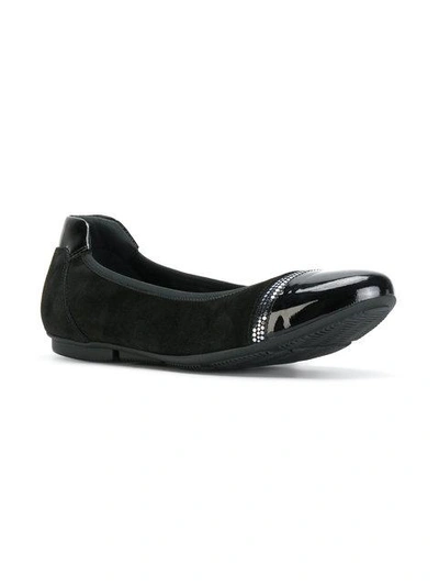 Hogan Sequin Front Ballerinas