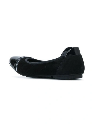 Hogan Sequin Front Ballerinas