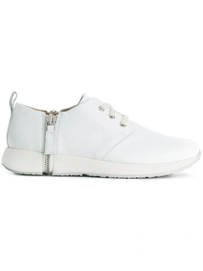 Shop Diesel S-zipher Sneakers - White