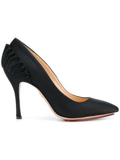 Shop Charlotte Olympia Paloma Pumps In Black