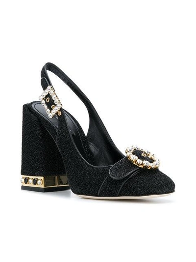 Shop Dolce & Gabbana Jackie Pumps In Black