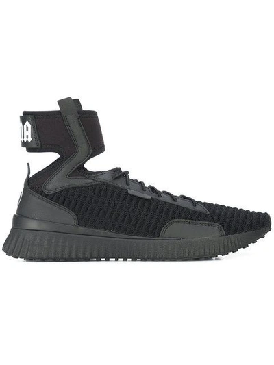 Shop Fenty X Puma Mid Geo Sneakers - Black