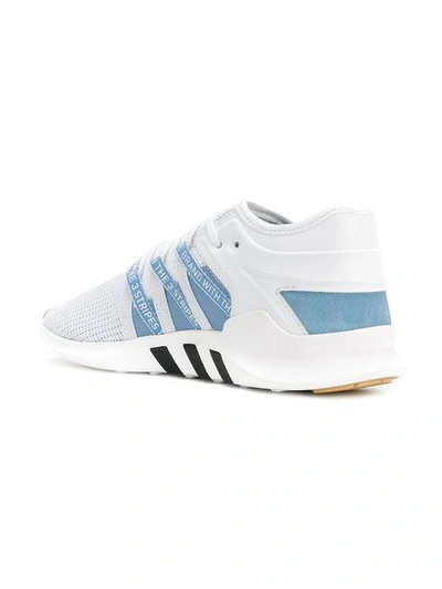 Shop Adidas Originals Adidas Eqt Adv Racing Sneakers - White
