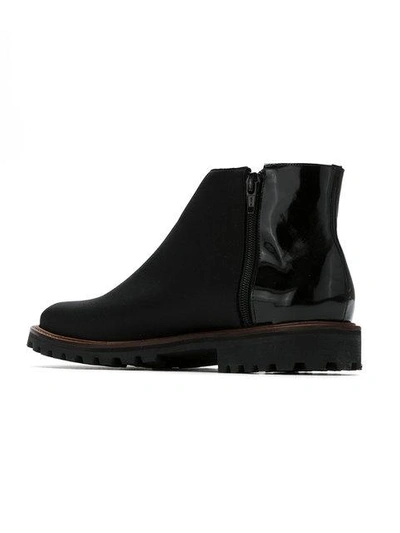 Shop Sarah Chofakian Single Wall Ankle Boots In Black