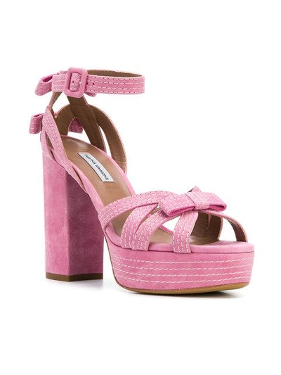Shop Tabitha Simmons Goldy Sandals In Pink