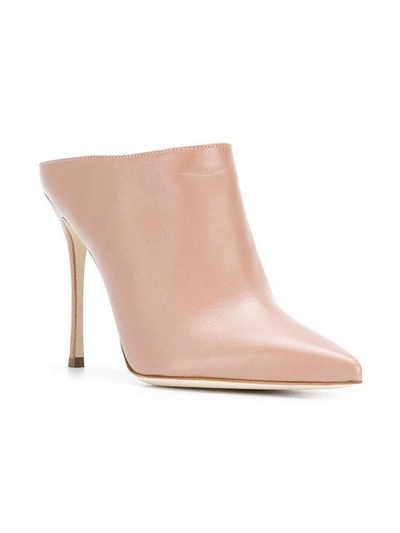 Shop Sergio Rossi Godiva Mules - Pink