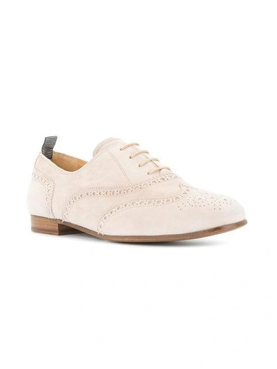 Shop Church's Suede Brogues - Pink