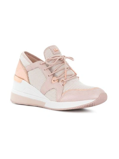 Shop Michael Michael Kors Scout Sneakers In Pink